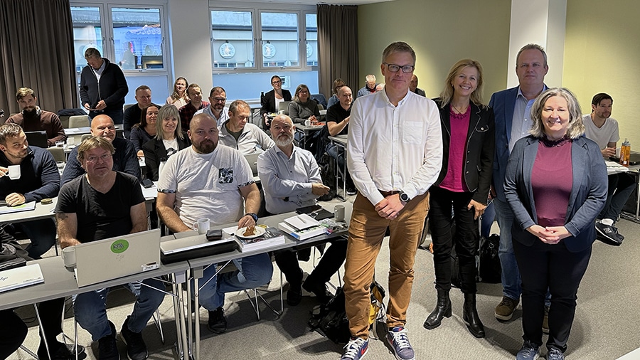 Fra åpningen av studieåret, klasserom