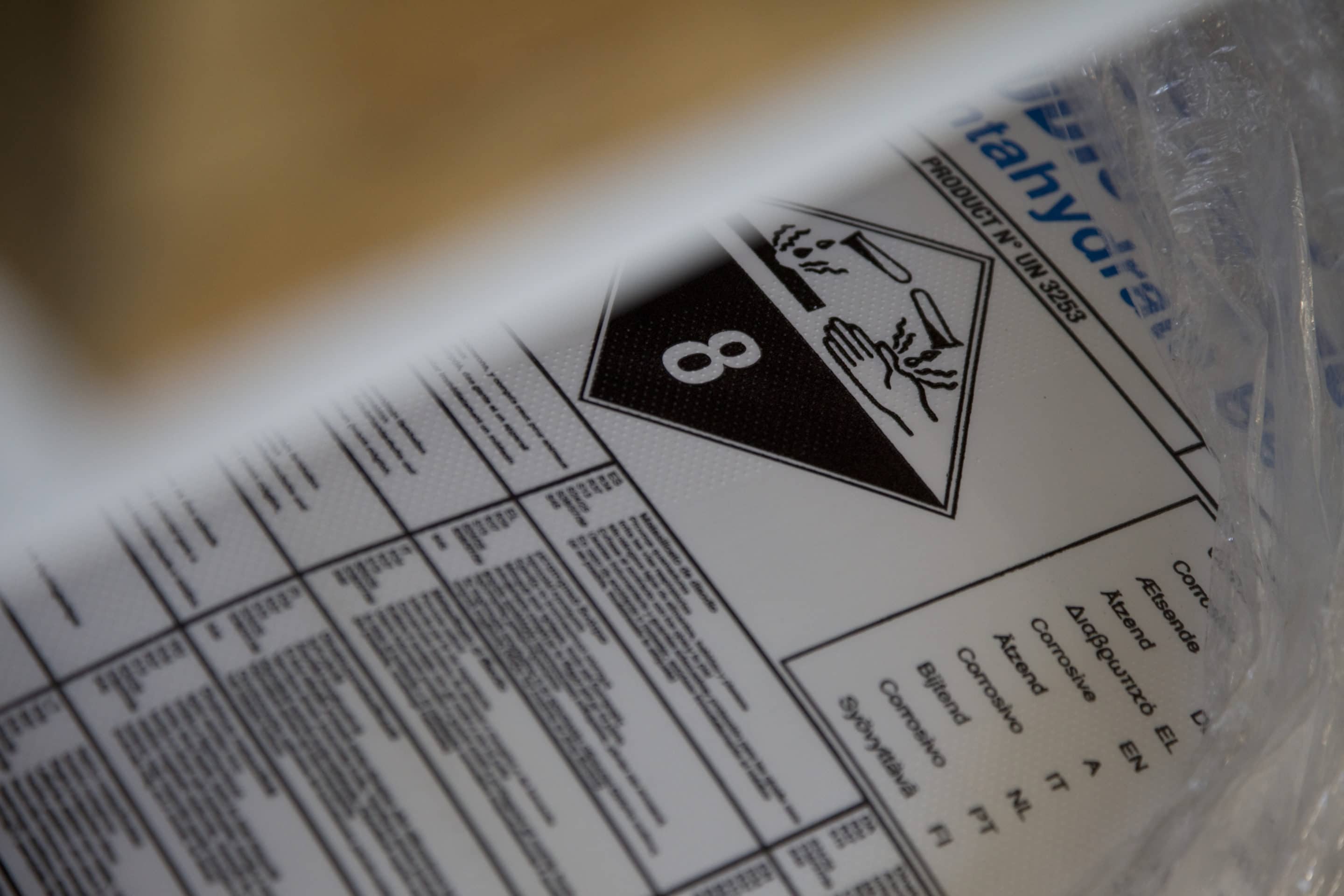 Illustrasjonsbilde kjemikalier