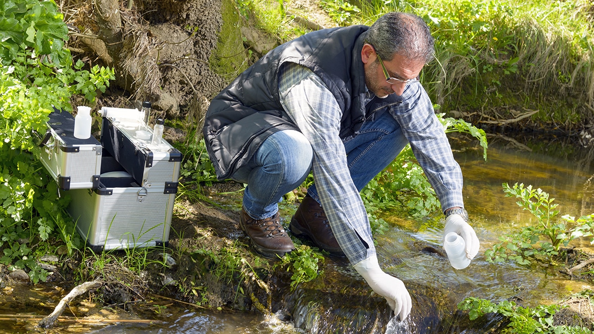 Illustrasjonsbilde fagskoleingeniør i vann- og avløpsteknologi (colourbox.com)