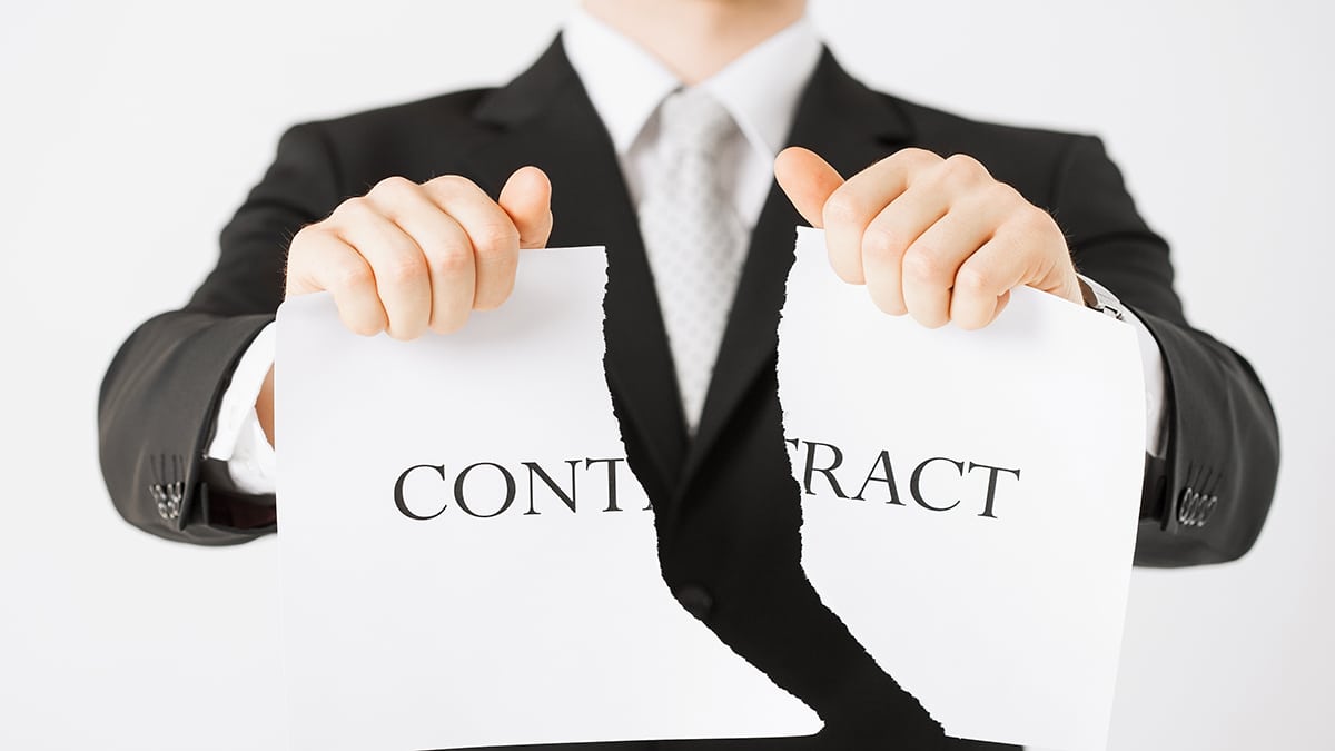 illustrasjonsbilde kontraktsbrudd