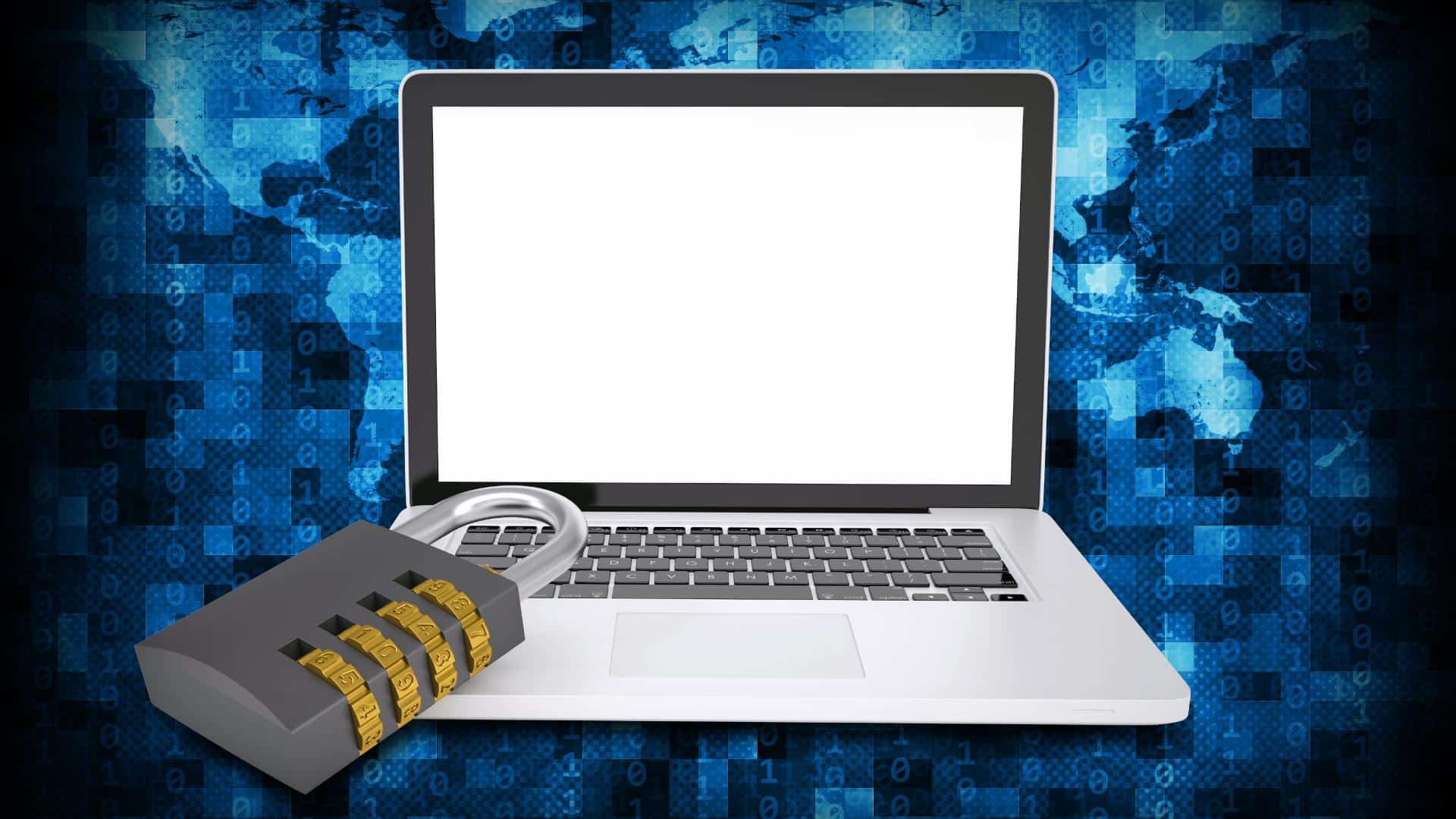 Illustrasjon av datasikkerhet