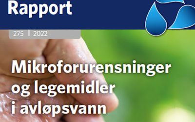Ny rapport: Mikroforurensninger og legemidler