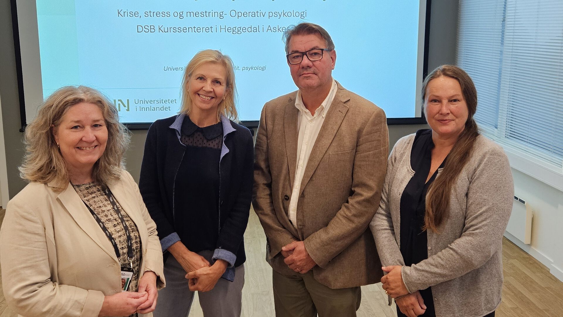 Representanter for beredskapsstudiet