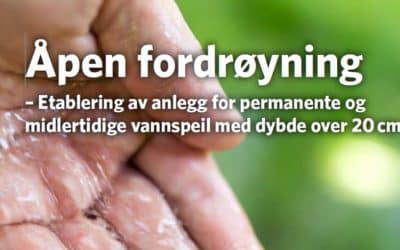 Ny Norsk Vann rapport og veileder om sikker utforming av åpne overvannsløsninger