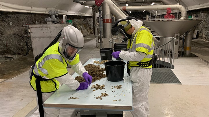 Analysering av ristgods fra renseanlegg