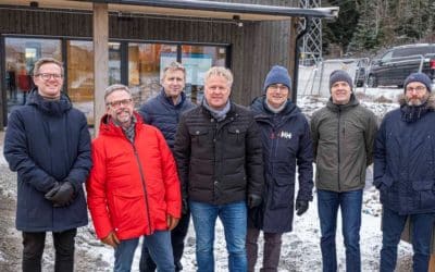 Første styremøte på Vannsenteret