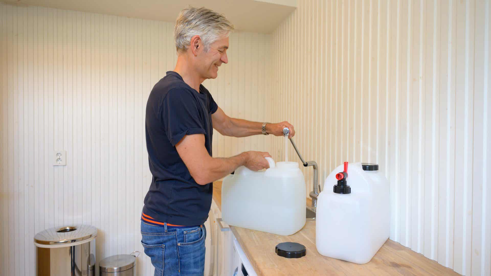 Lagring av drikkevann som del av egenberedskap