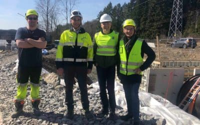 Vannsenteret på Ås – byggingen er godt i gang