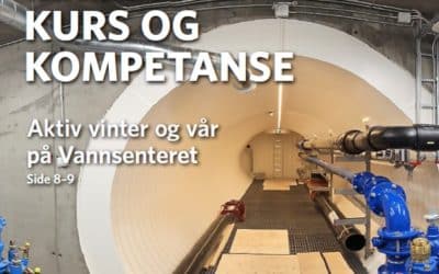 Nytt nummer av Vannspeilet: Tema kurs og kompetanse